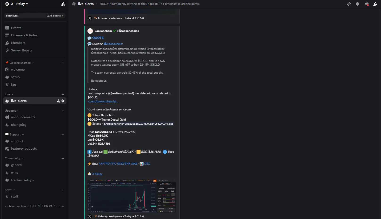 X-Relay — Twitter Tracker gallery image