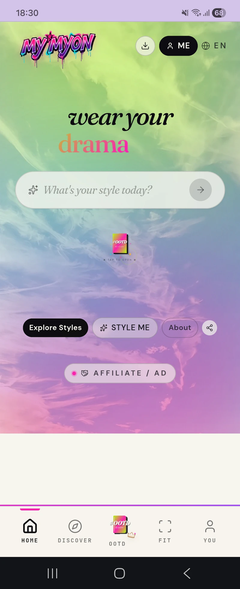 Mymyon : #OOTD screenshot 3