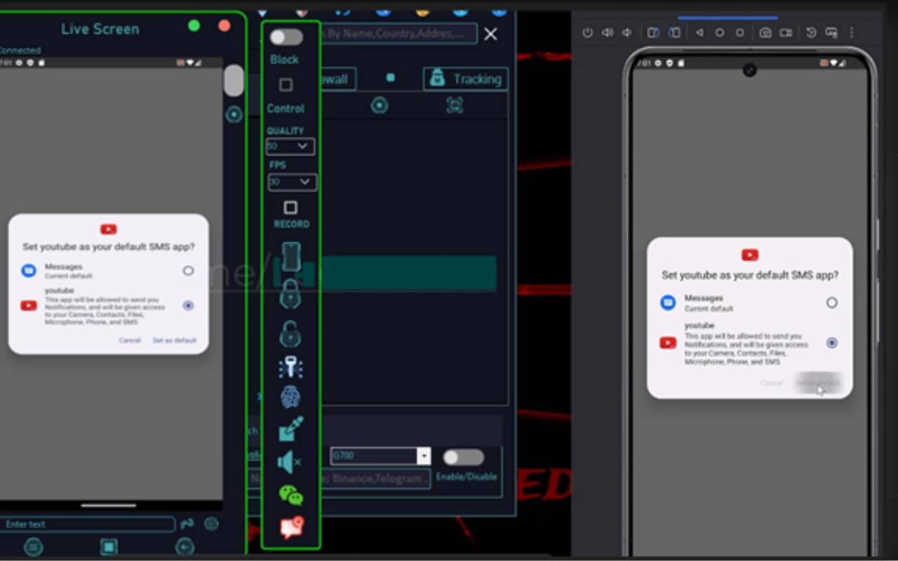 CraxsRAT Official - Screenshot 2 showing product features and functionality