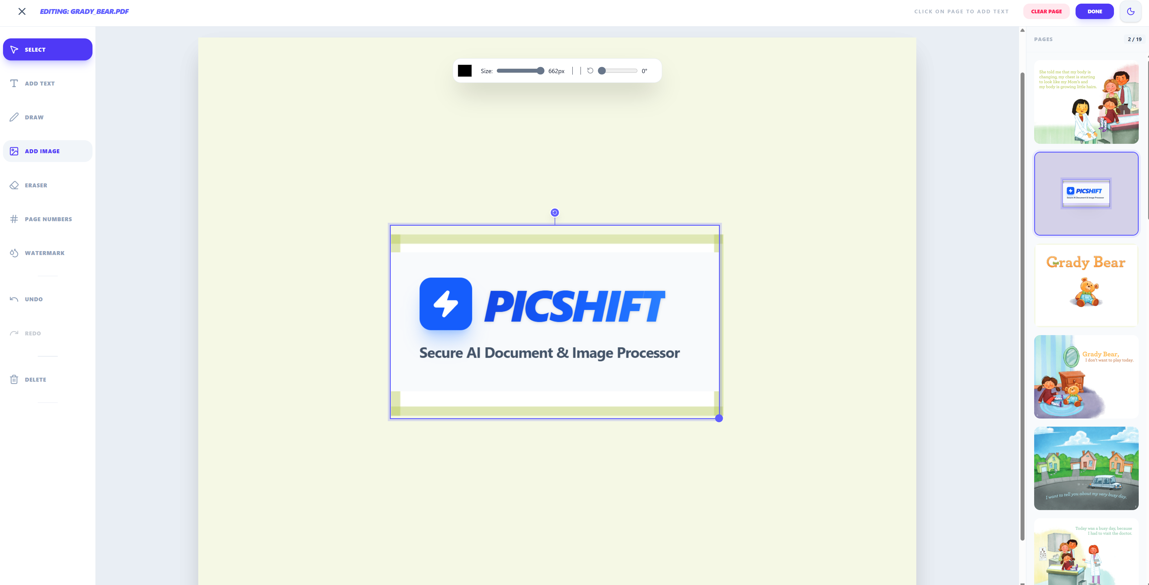 PDF Editor gallery image