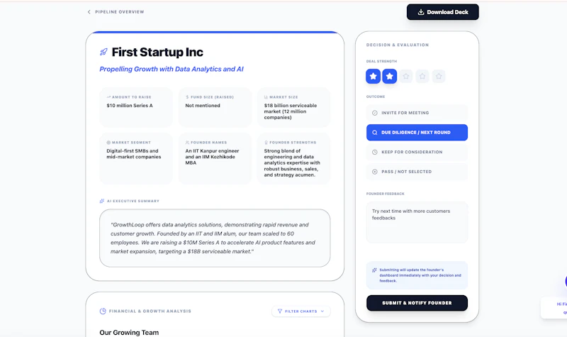 Venture Intake - (Venture Capital CRM) screenshot 4