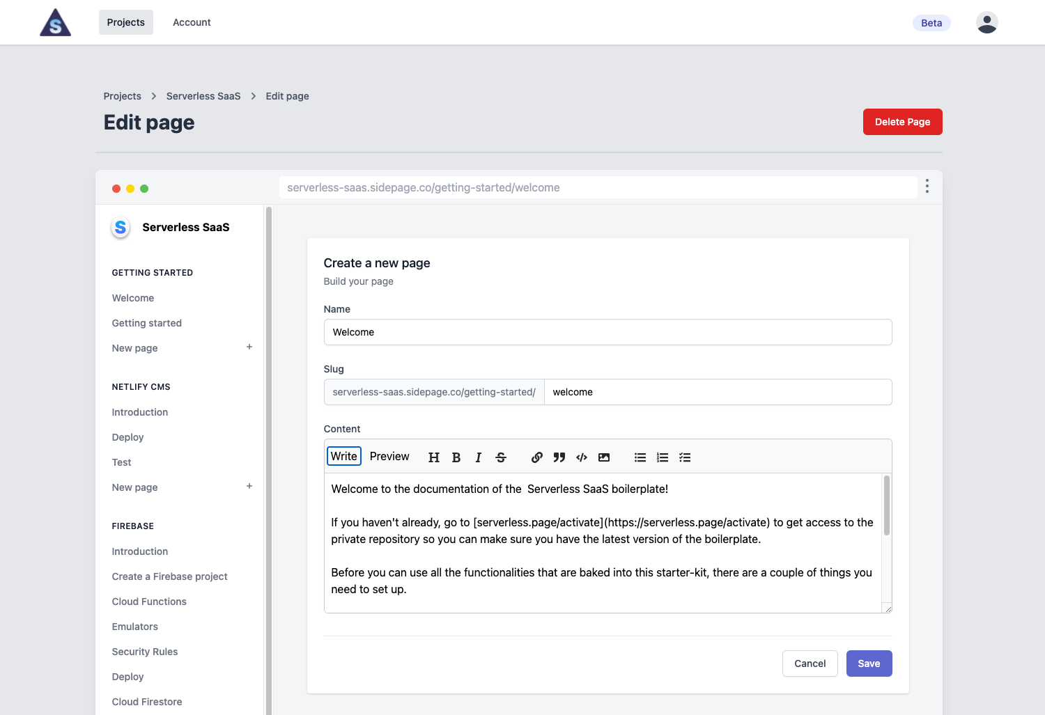 SidePage gallery image