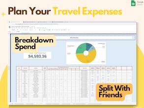 Travel Spreadsheet Template gallery image