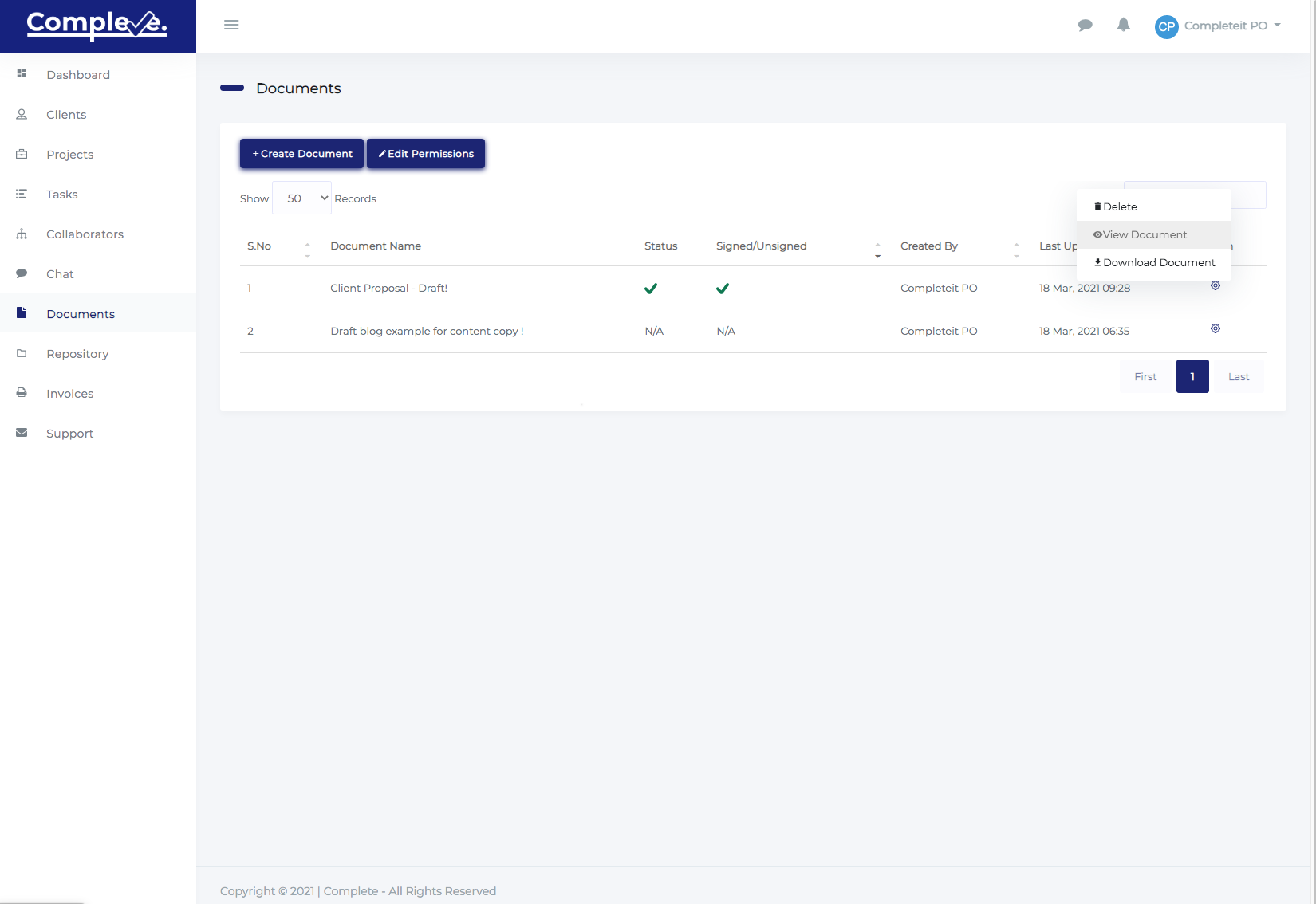 Complete gallery image