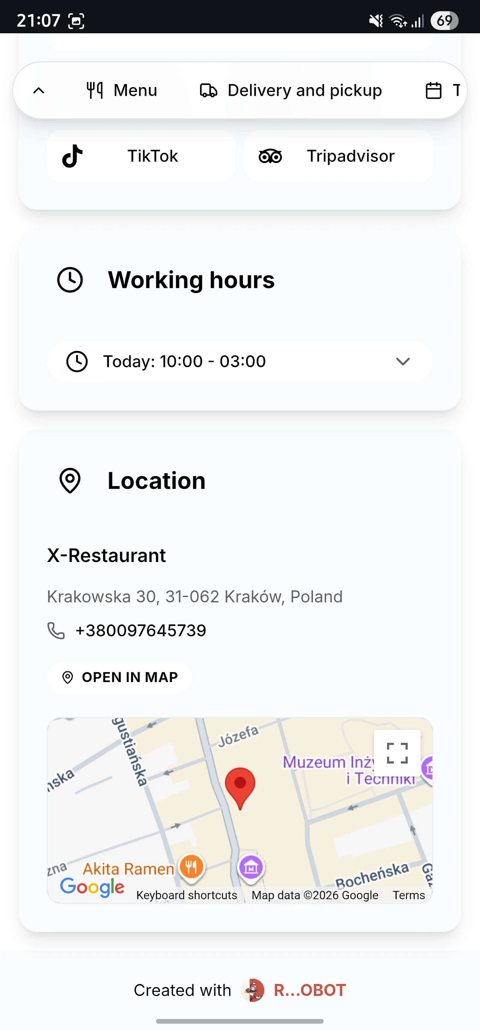 RESTOBOT screenshot 5