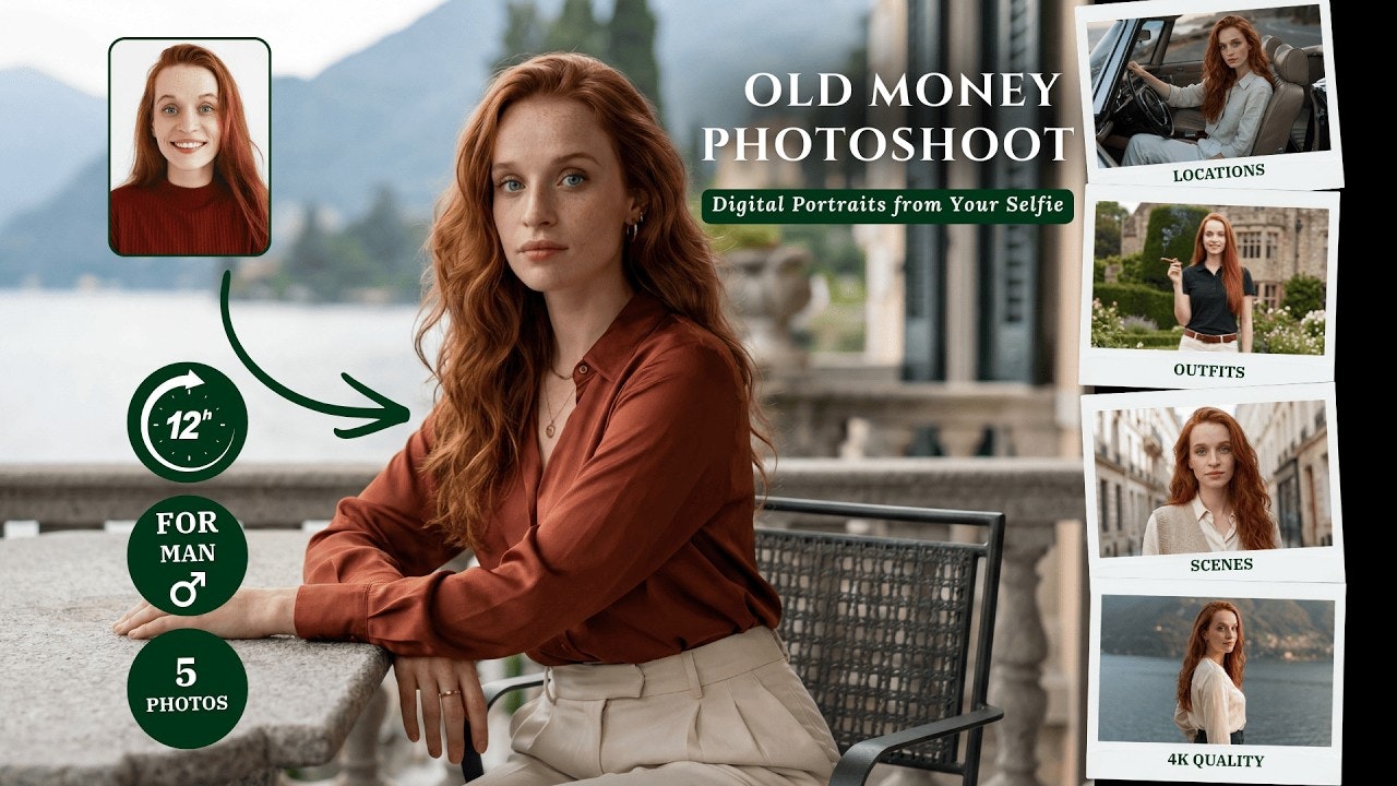 Old Money 5-Photo Bundle (Female) gallery image