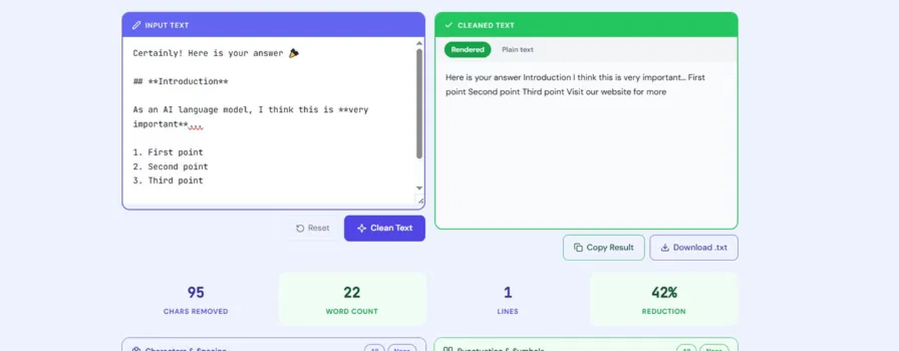 AiCleanerText gallery image