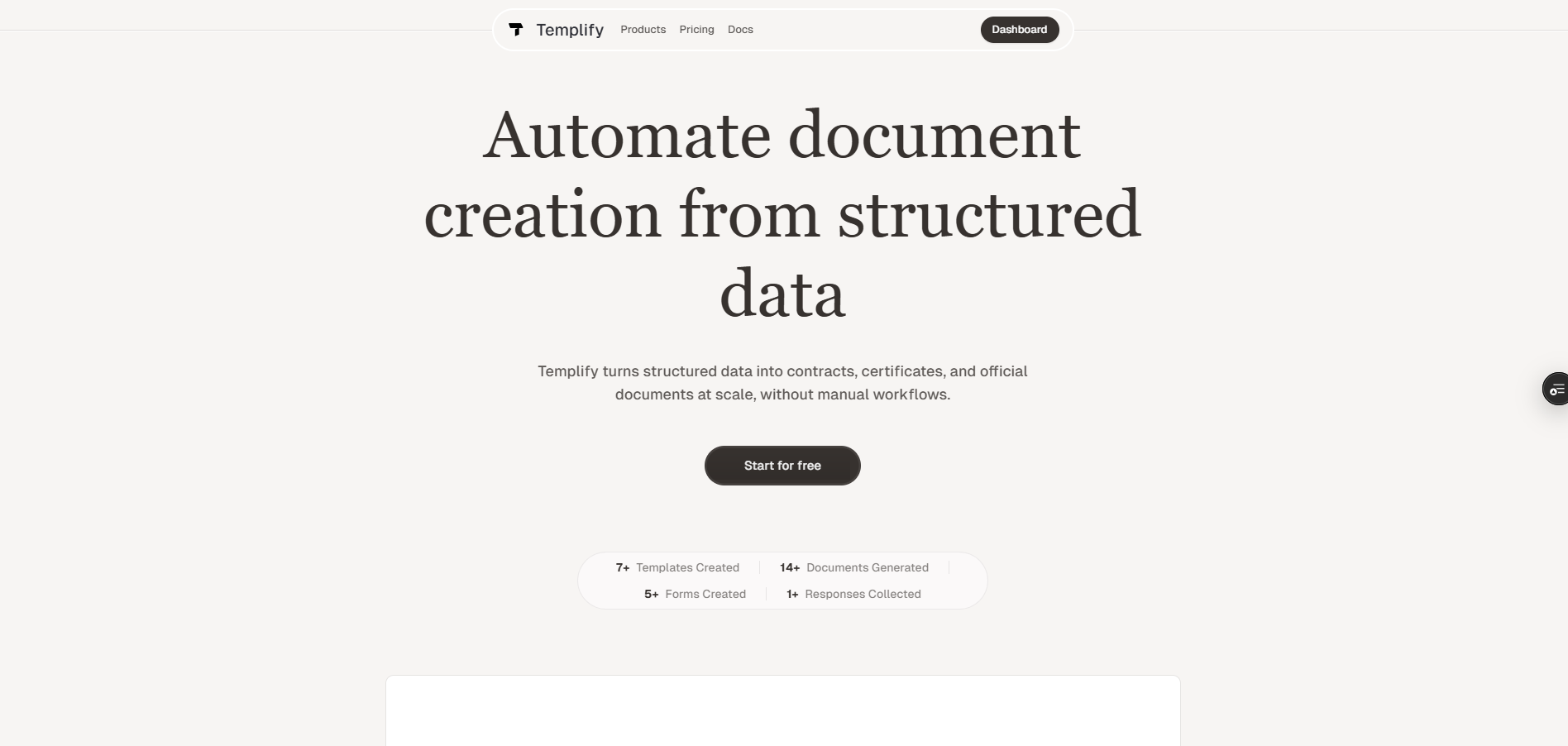 Templify gallery image