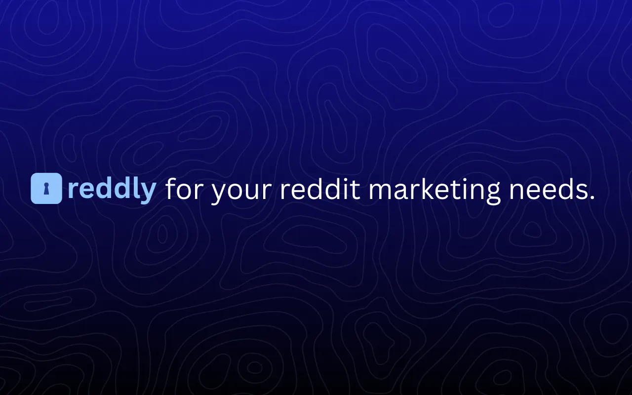 Reddly 제품 배너