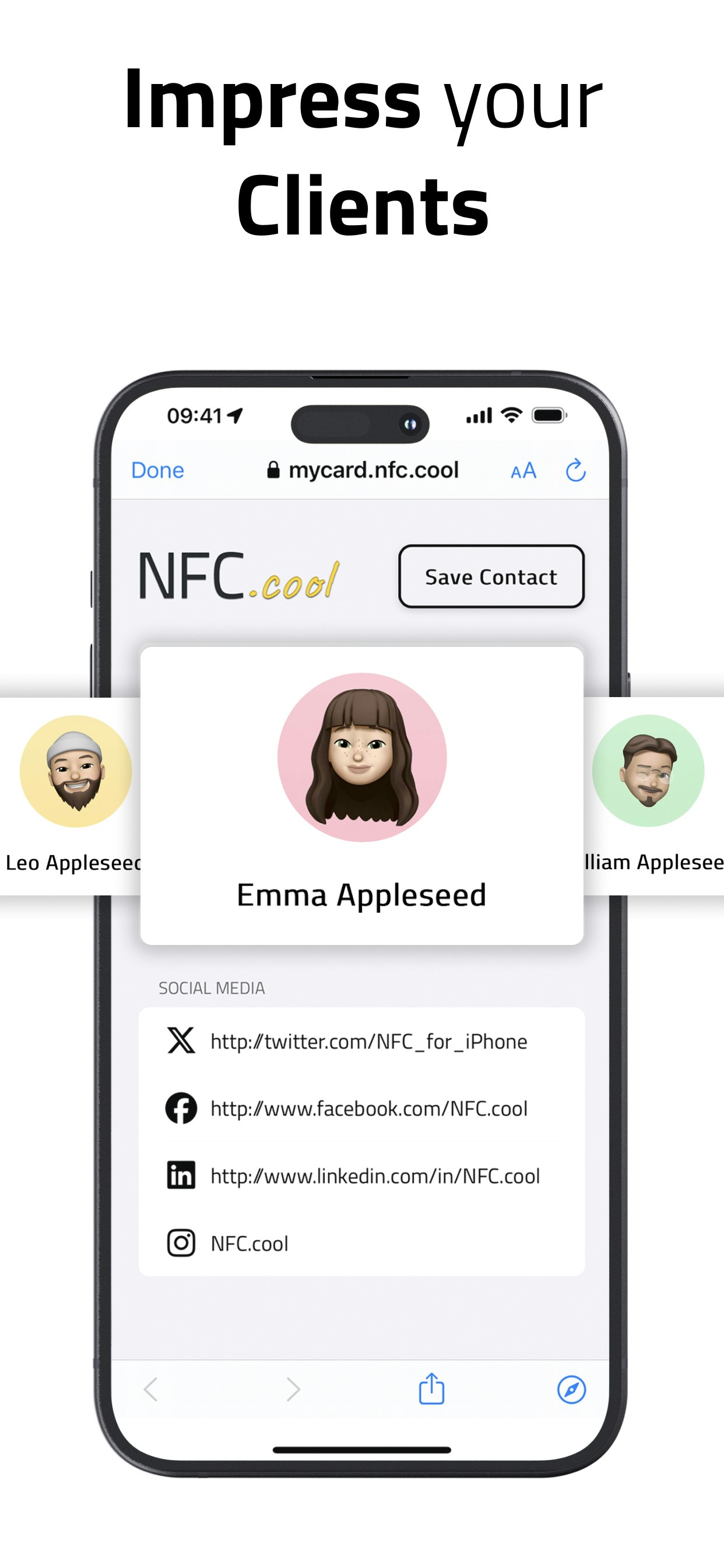 Kad Perniagaan oleh NFC.Cool media 2