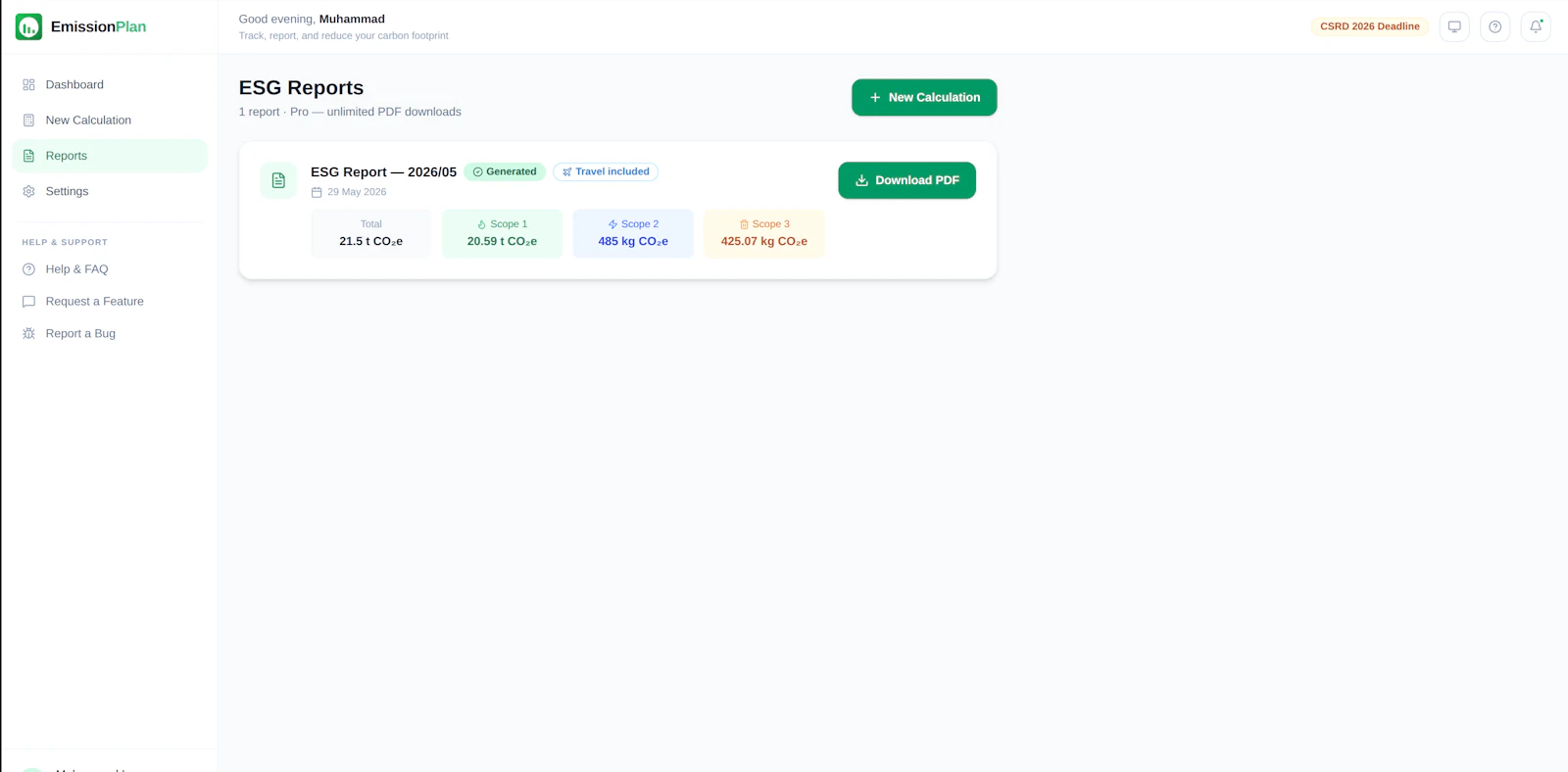 EmissionPlan screenshot 4