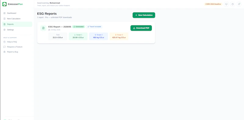 EmissionPlan screenshot 4