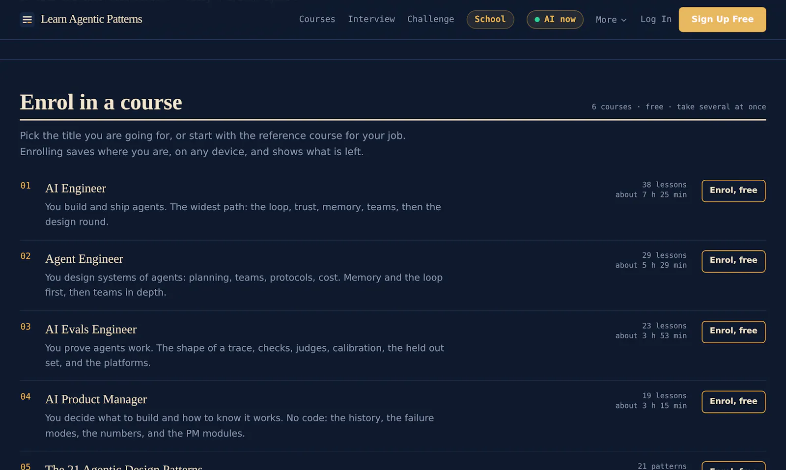 Learn Agentic Patterns 2.0 screenshot 6