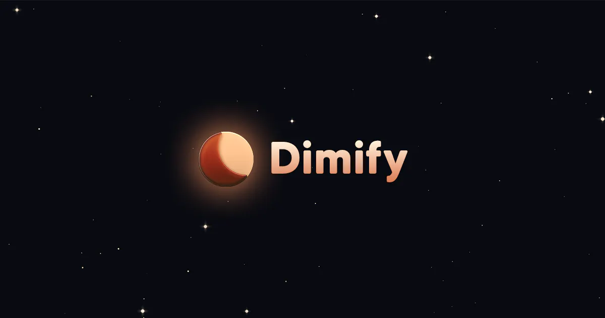 Banner del producto Dimify