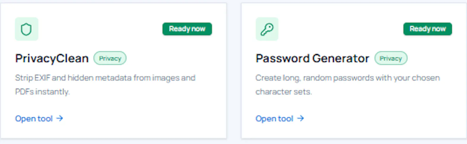 PrivateToolbox screenshot 1