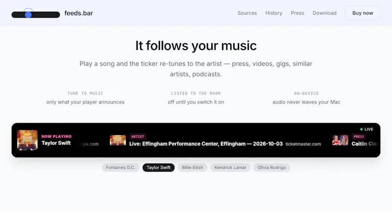 FeedsBar screenshot 5