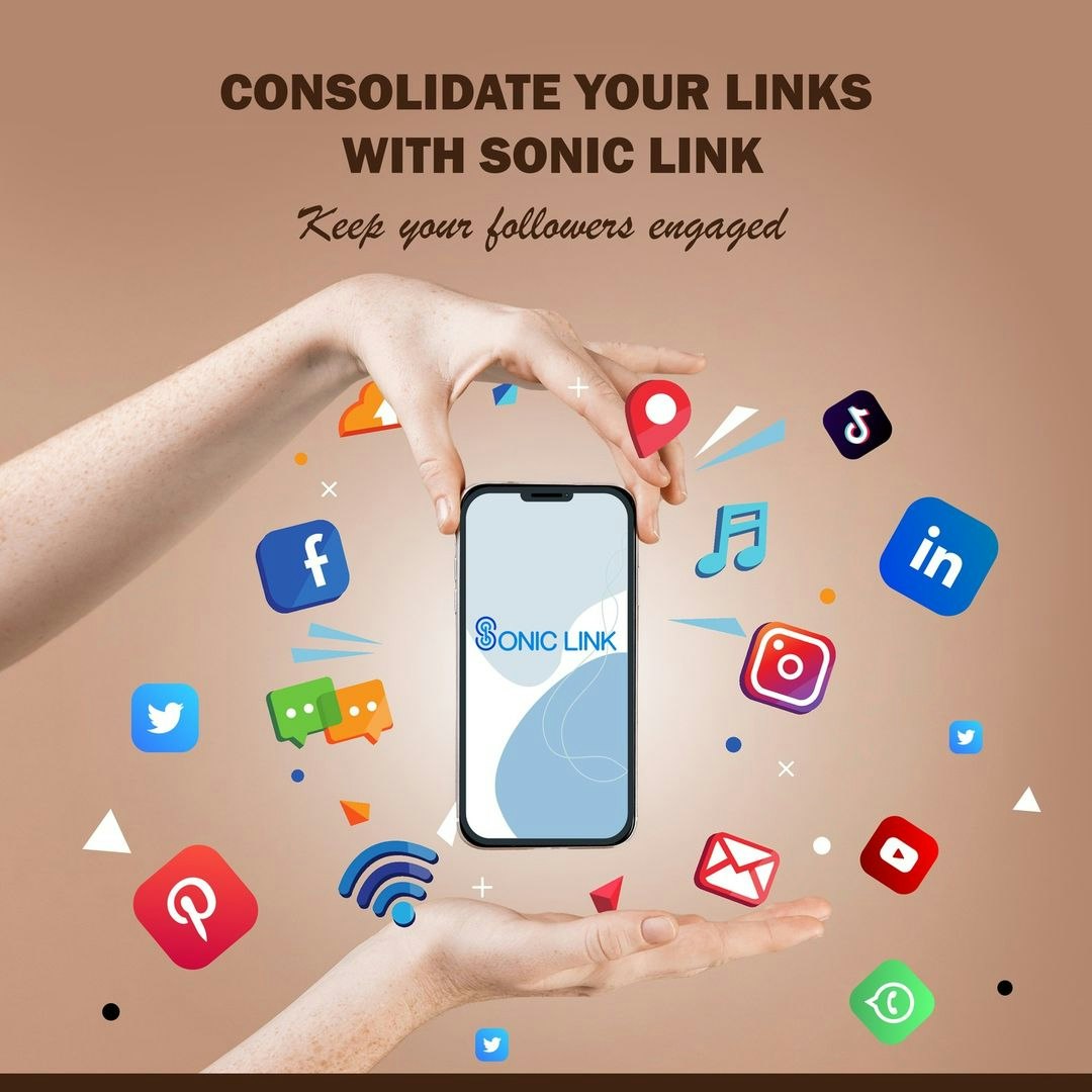 Soniclink |Pautan berkuasa AI di Bio media 2