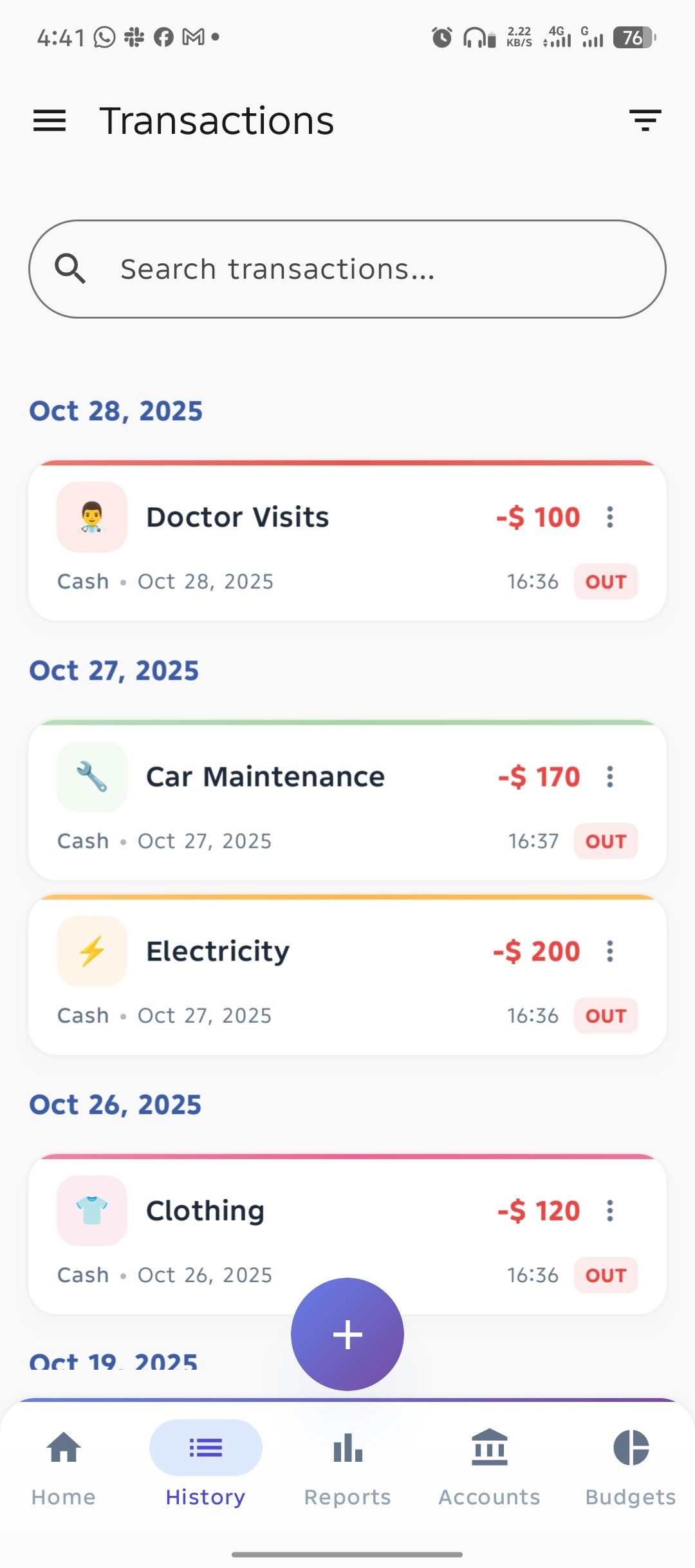 FINANZA - Smart Expense Tracker  - Screenshot 4 preview