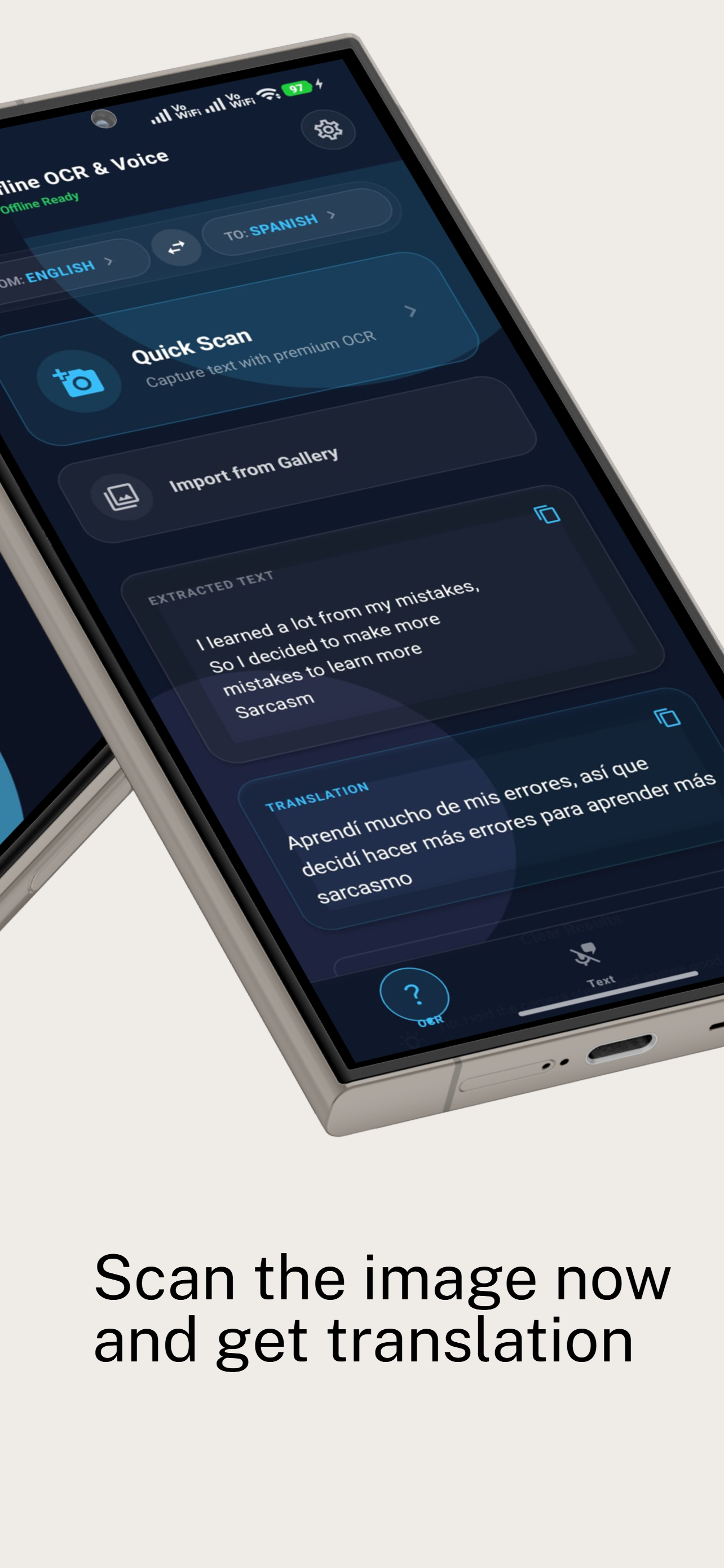 OCR Scanner & Voice Translator media 6