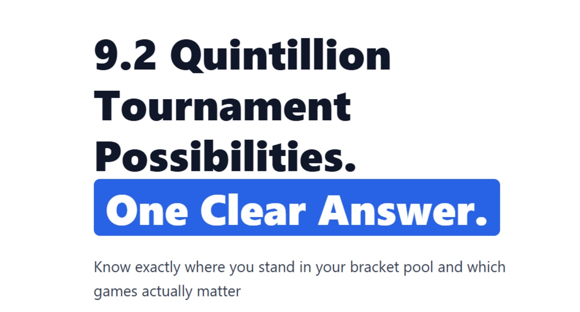 My Bracket Sim gallery image