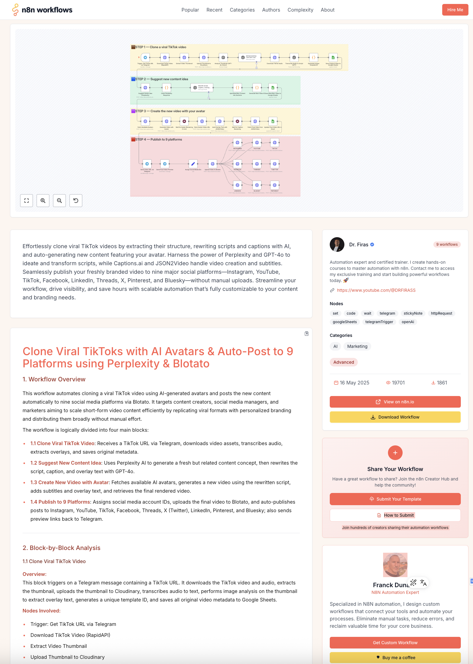N8N Workflows gallery image
