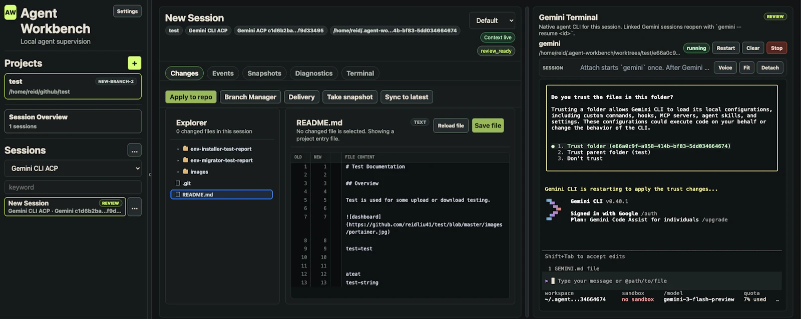  Agent Workbench screenshot 3