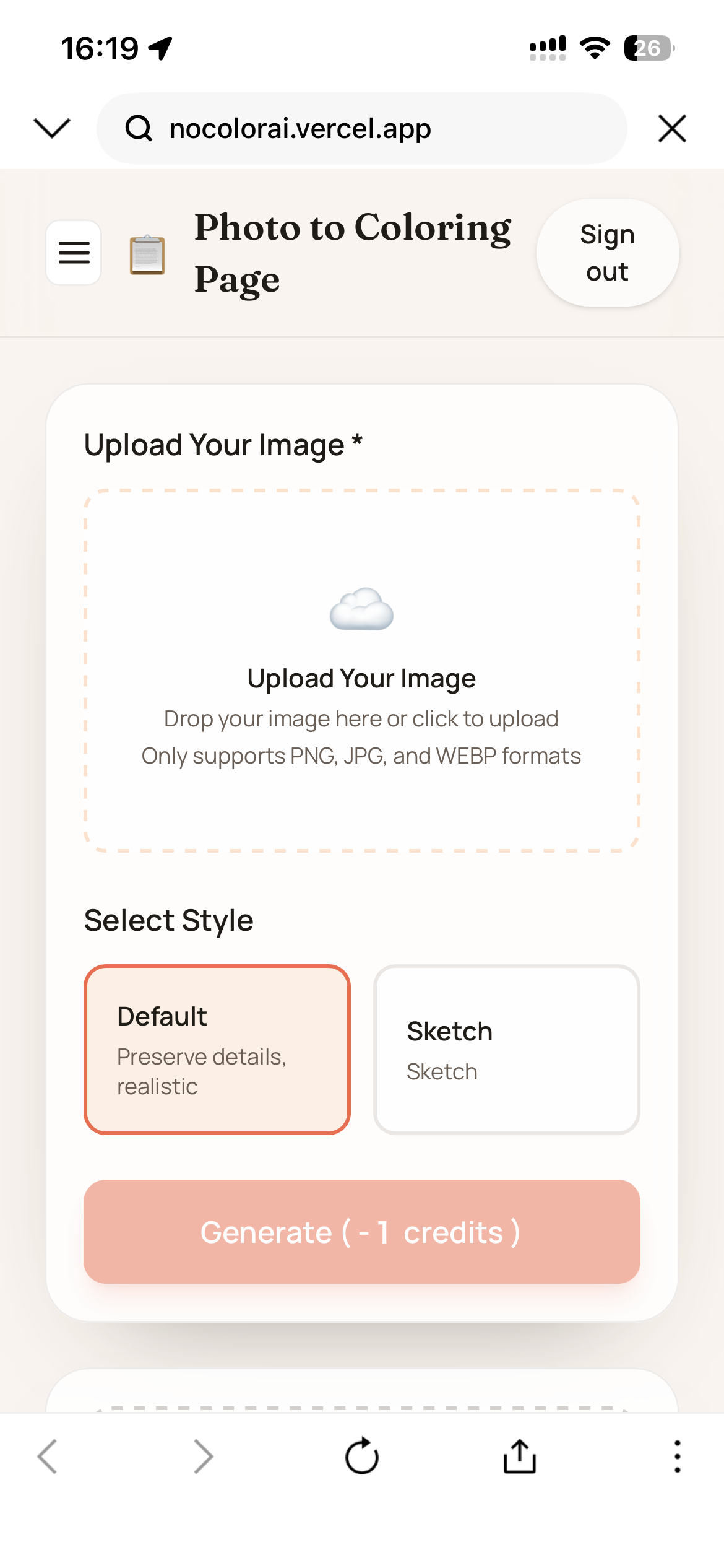 NoColorAI gallery image