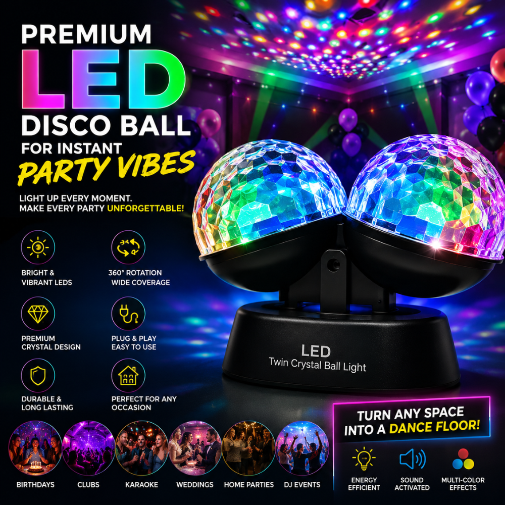 Premium LED Disco Party Light Ball.