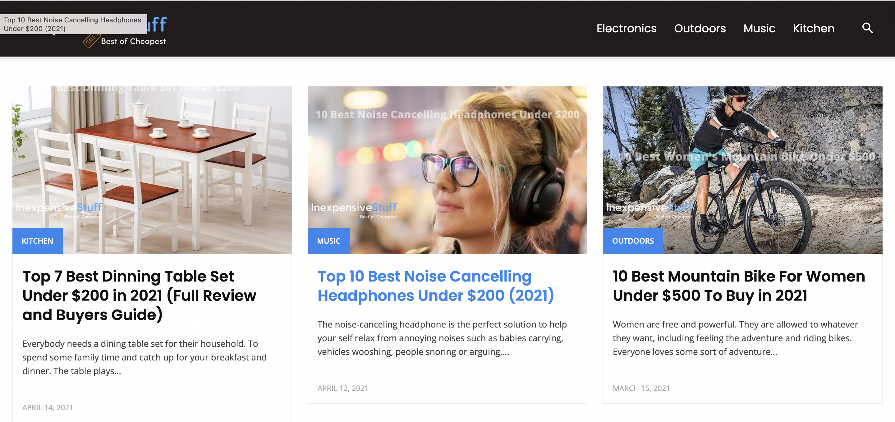 Inexpensive Stuff gallery image