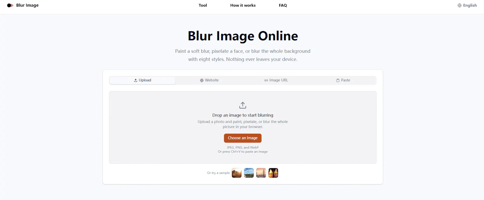 BlurImage  screenshot 1