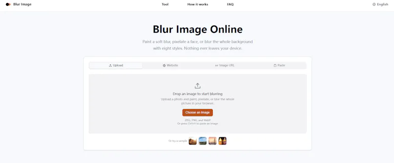 BlurImage  screenshot 1