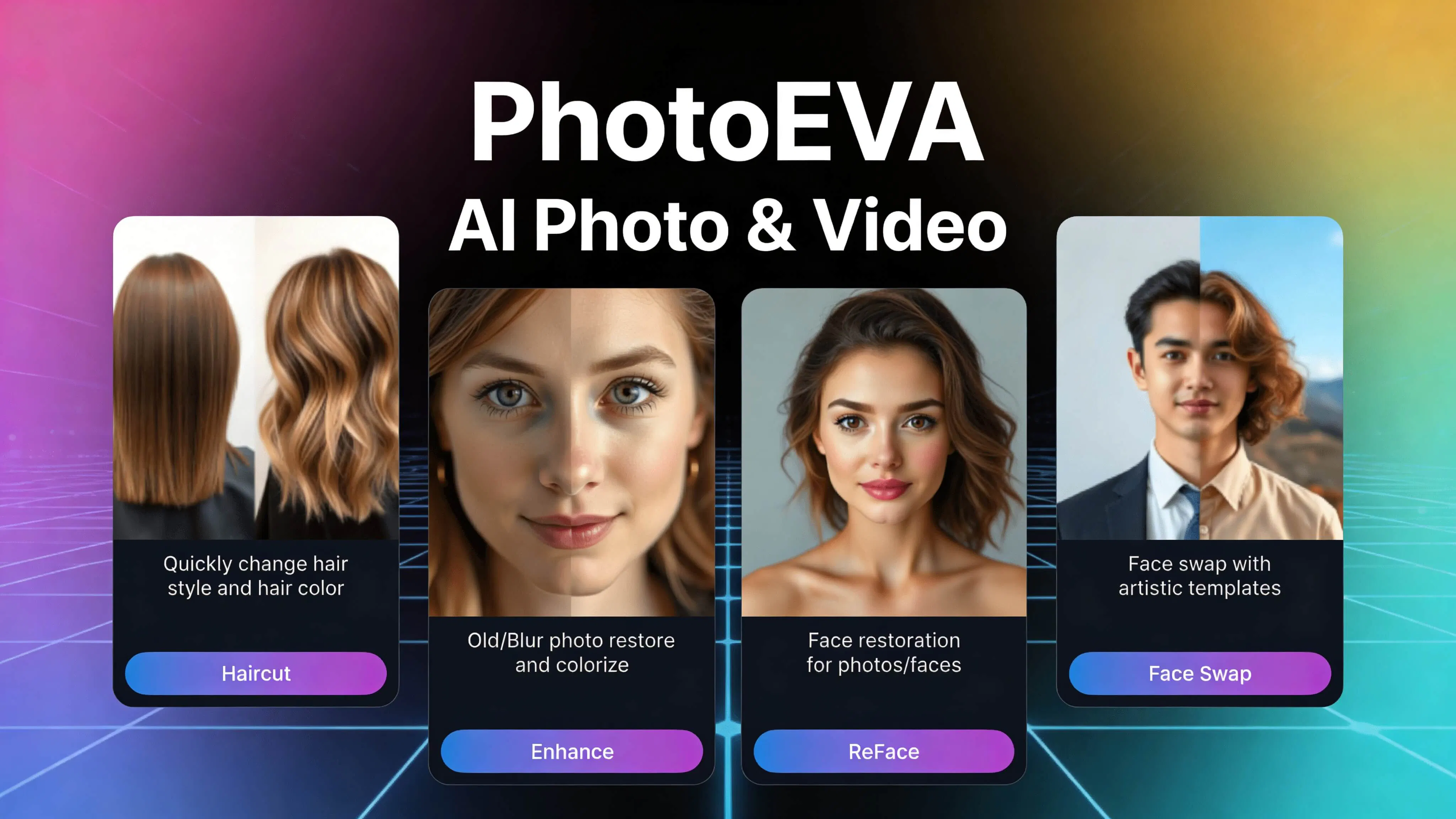 PhotoEva - AI Photo Editor & Enhancer gallery image