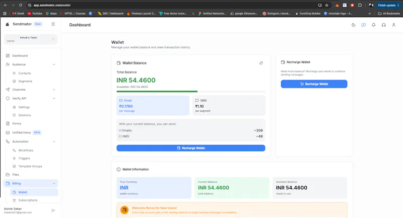 Sendmator screenshot 12