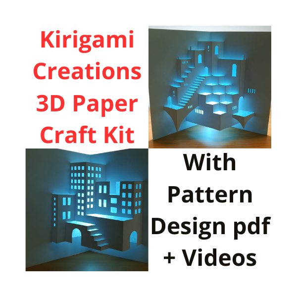 KIRIGAMI CREATIONS: Kit Kraf Kertas 3D