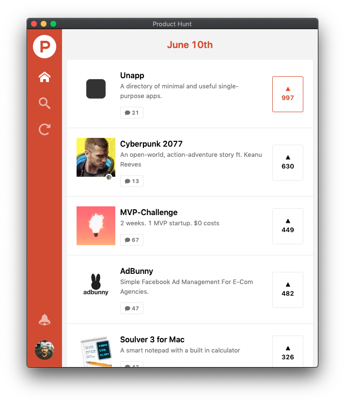 Minimalist Product Hunt Image