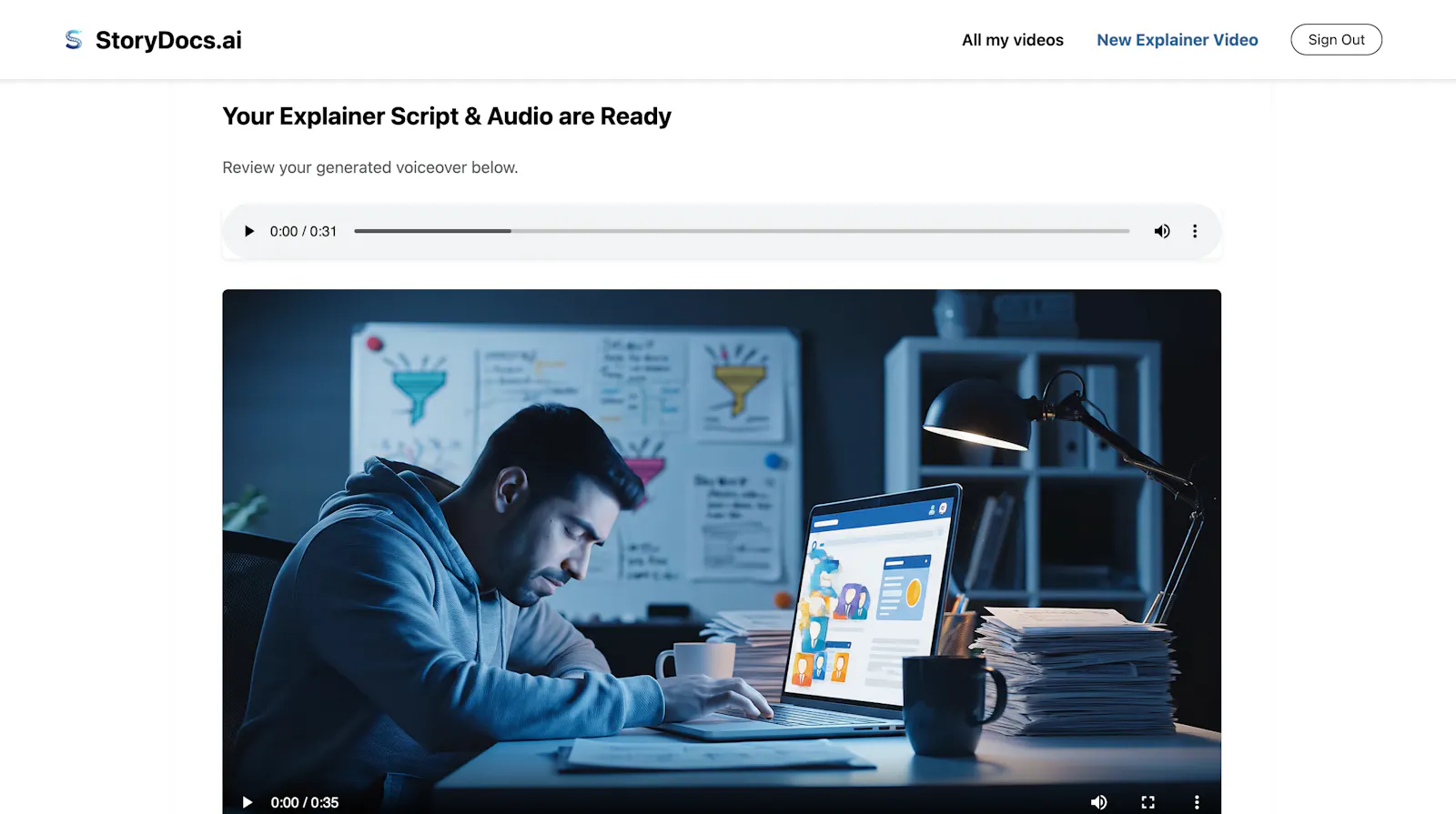 StoryDocs AI screenshot 3