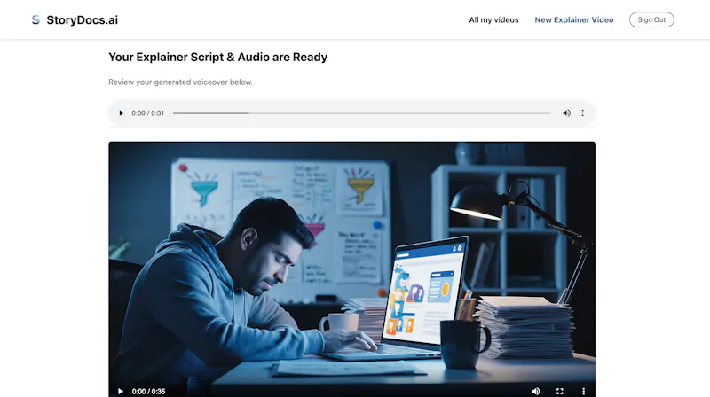 StoryDocs AI screenshot 3