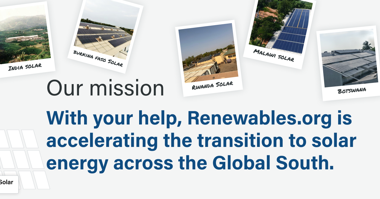 Renewables.org - Investieren Sie in Solar the Global South und werden Sie in fünf Jahren zurückgezahlt. Medien 5