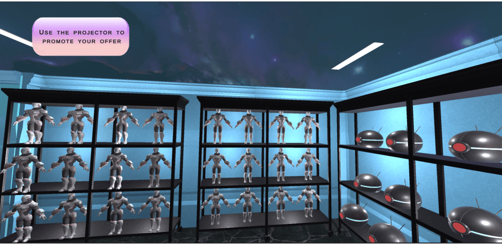 Media Perusahaan intergalactic - Permainan Perniagaan 3D bertema ruang 2