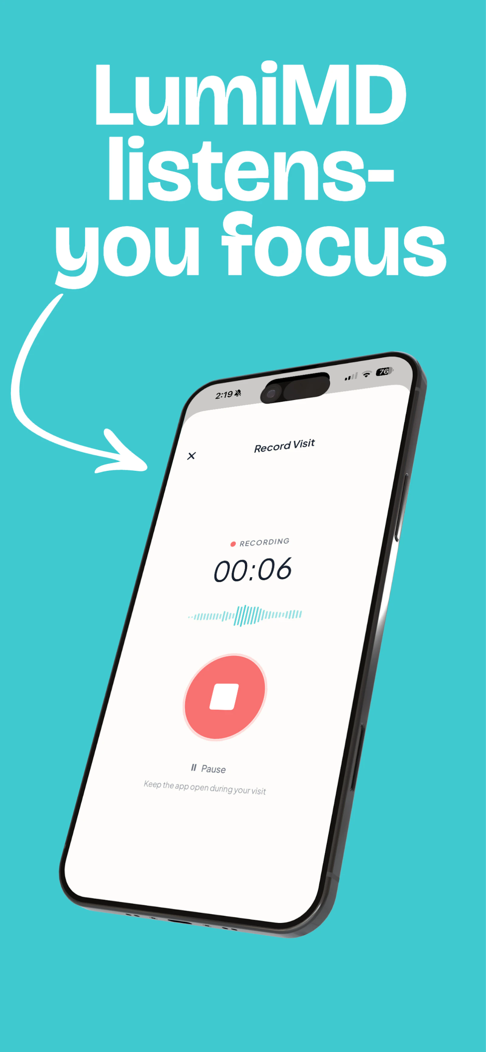 LumiMD screenshot 2