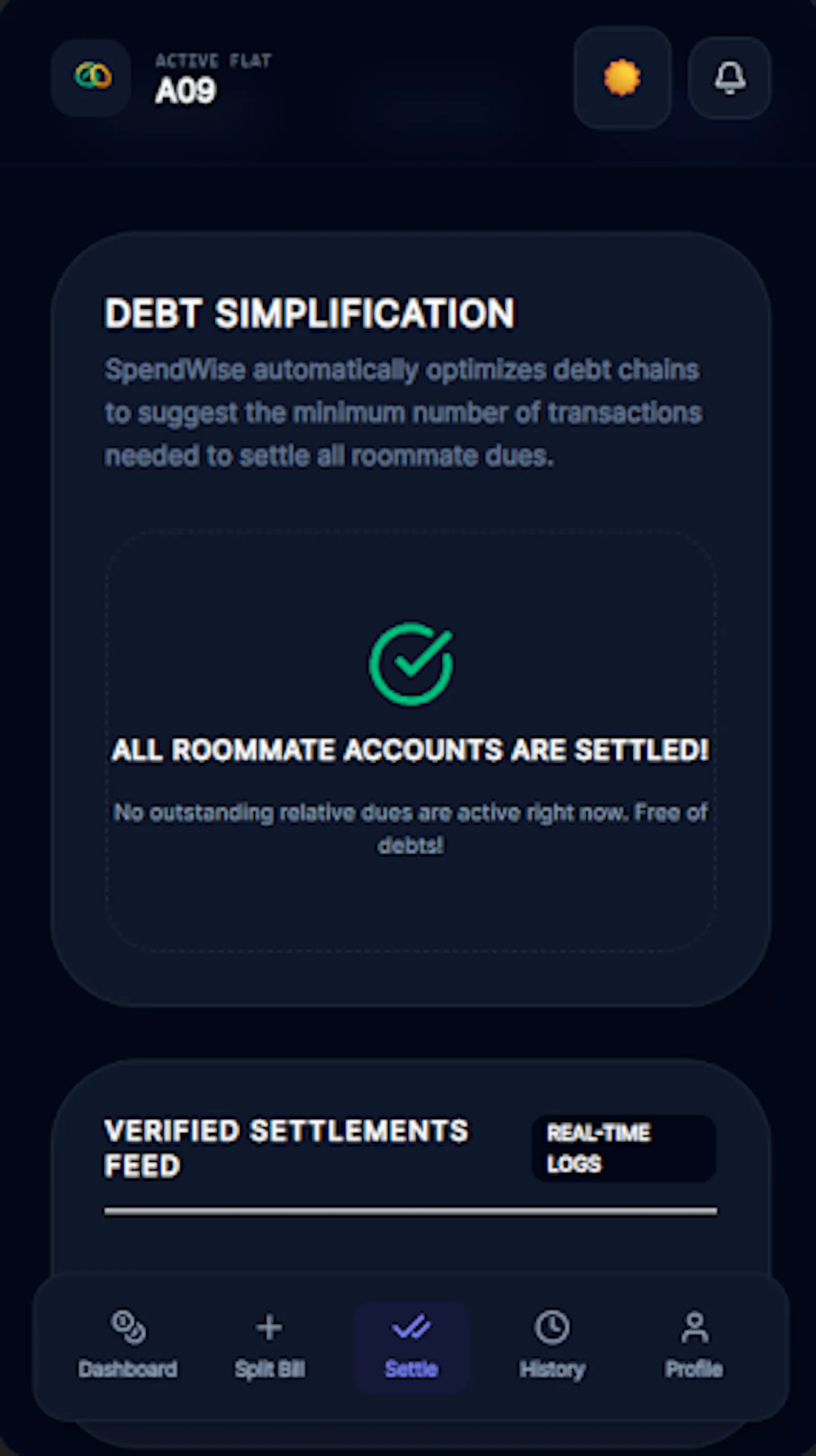 Flat Hisab: Expense Splitter screenshot 1