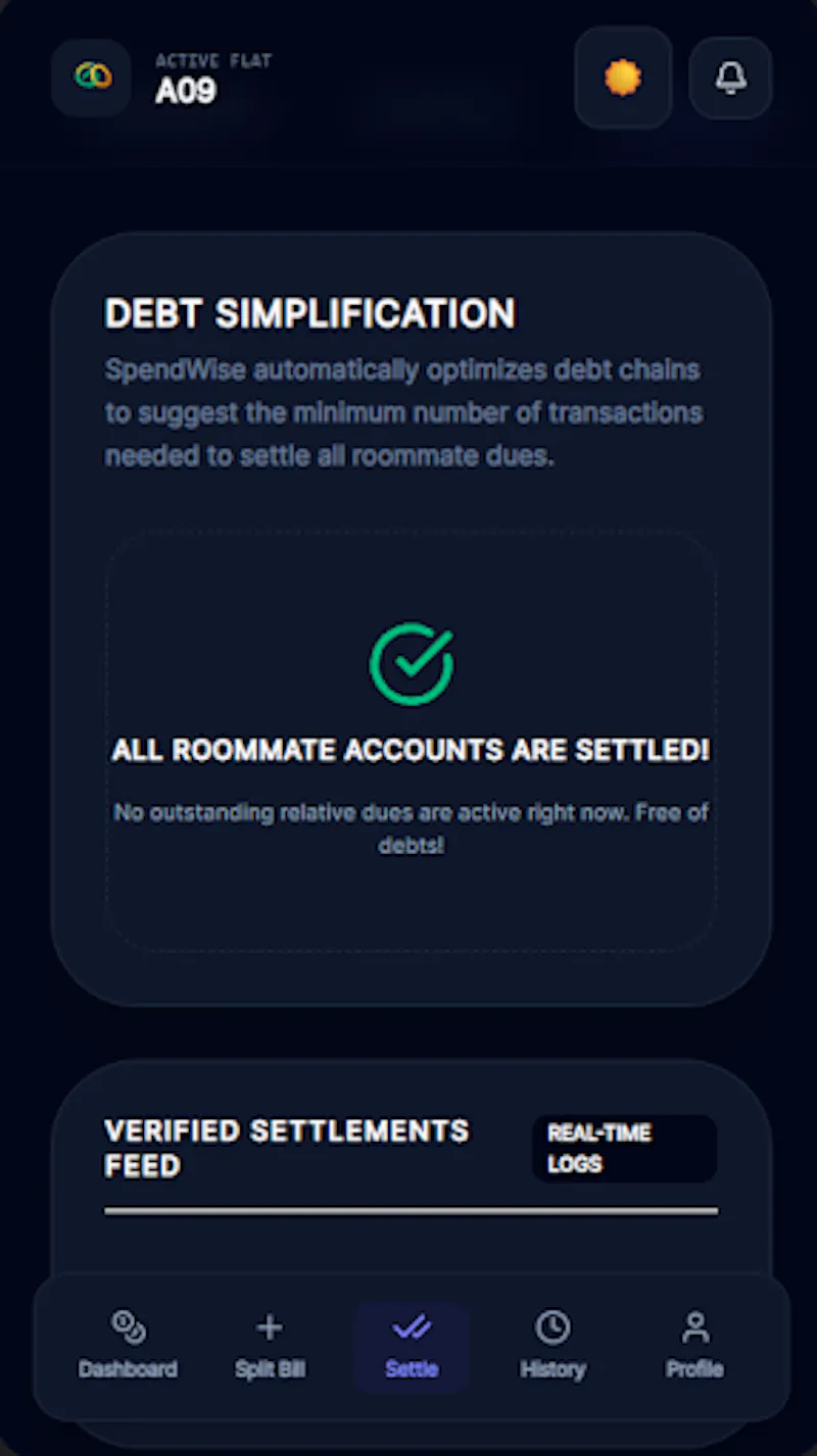 Flat Hisab: Expense Splitter screenshot 1
