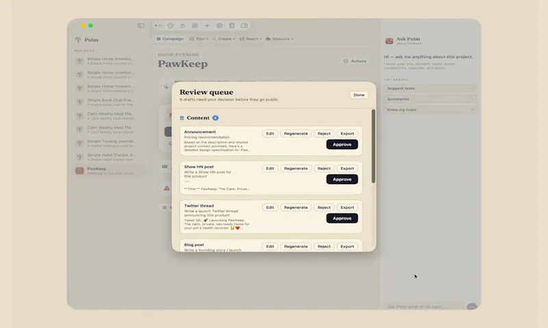 Palm screenshot 4