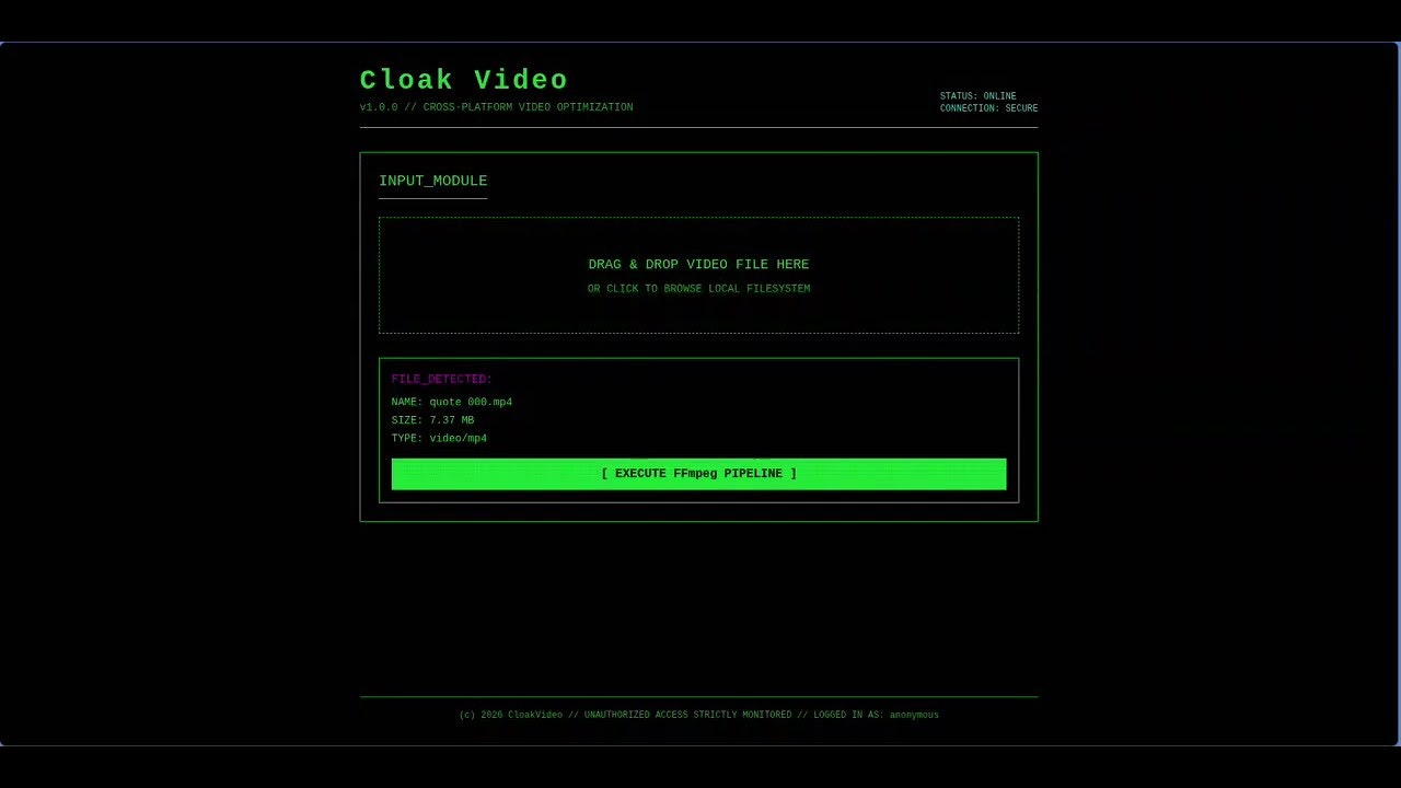 Cloak Video gallery image