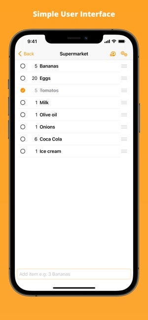 Smart Shopping List App gallery image