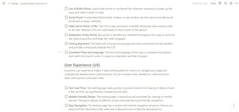 Ultimate 54-point Conversion Checklist gallery image