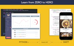 Learn Python & Swift 3 from ZERO to HERO media 2