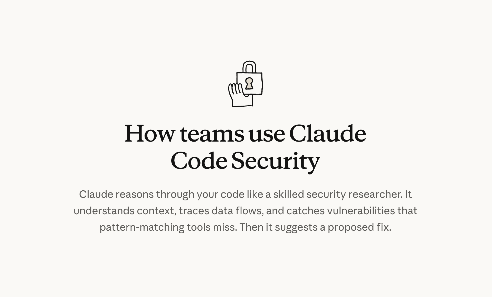 Claude Code Security - Screenshot 2 showing product features and functionality
