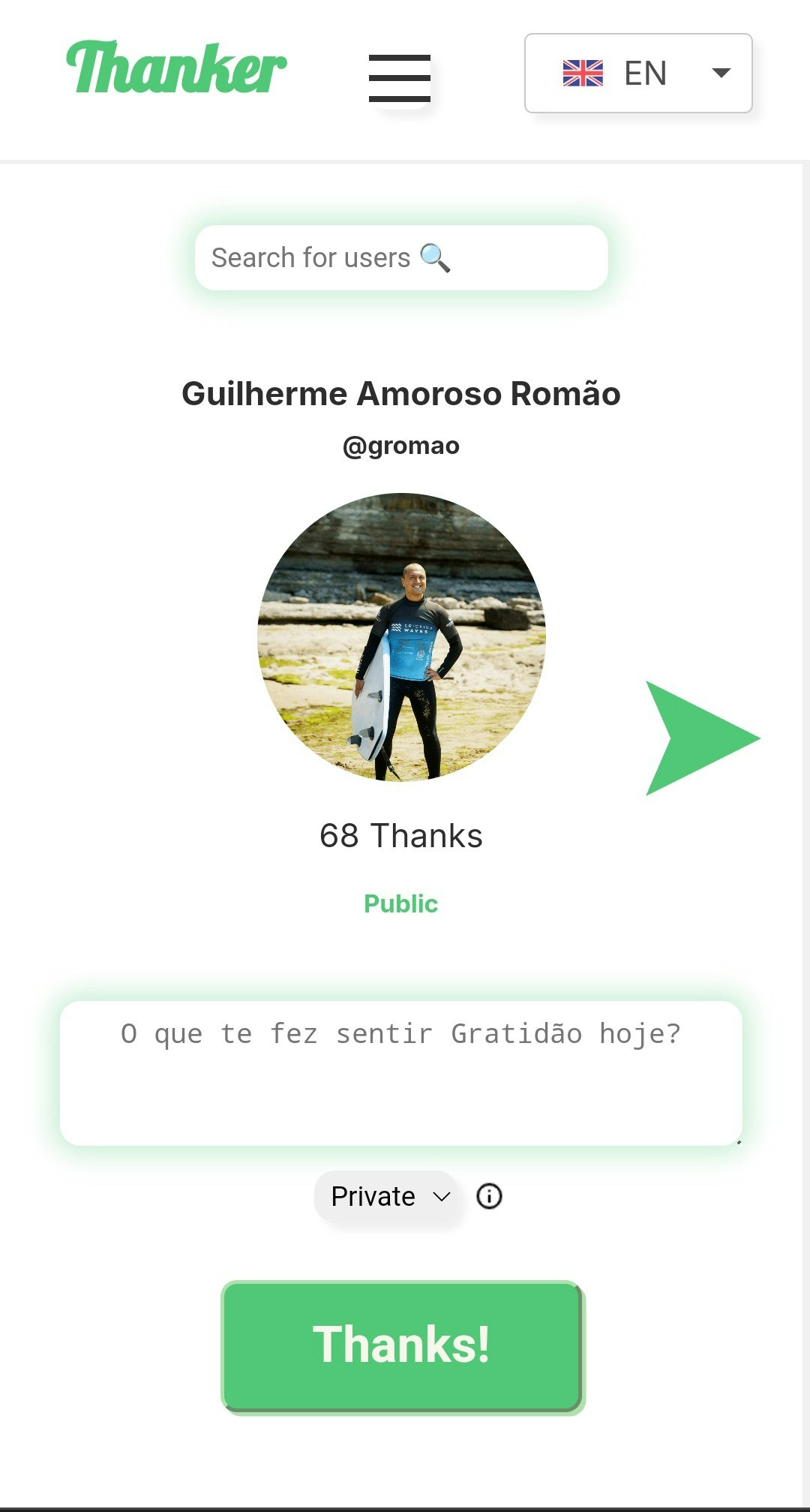 Mídia 1 de Obrigada