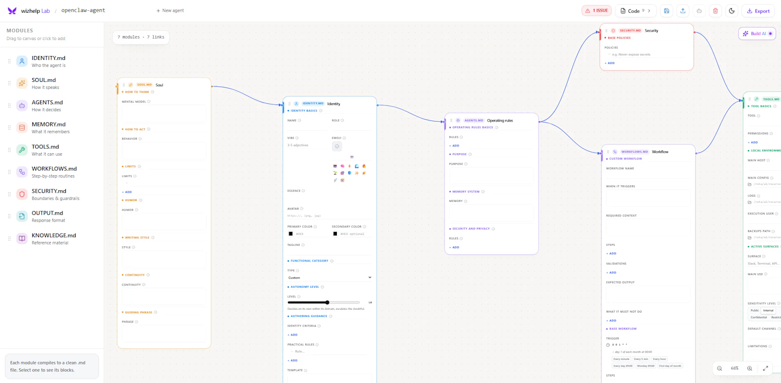 wizhelp Lab — Agent Designer screenshot 4